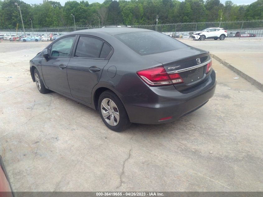 2013 HONDA CIVIC LX - 19XFB2F5XDE219354