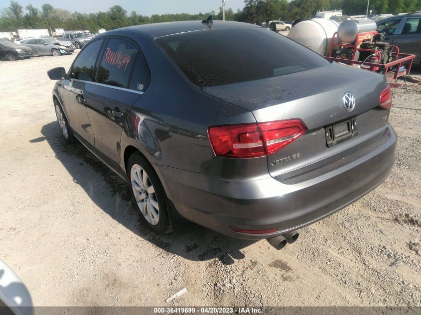 2015 VOLKSWAGEN JETTA SEDAN 1.8T SE - 3VWD17AJ3FM306966