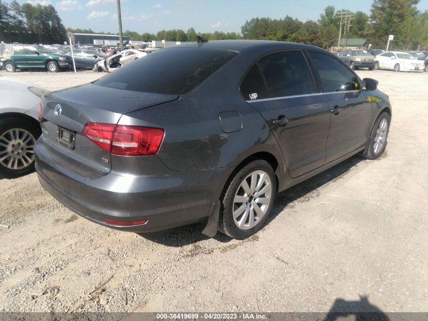 2015 VOLKSWAGEN JETTA SEDAN 1.8T SE - 3VWD17AJ3FM306966