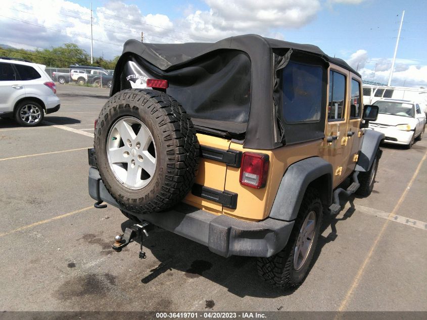 2013 JEEP WRANGLER UNLIMITED SPORT - 1C4BJWDG6DL654778