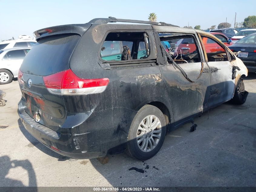 2014 TOYOTA SIENNA XLE - 5TDYK3DC1ES465958