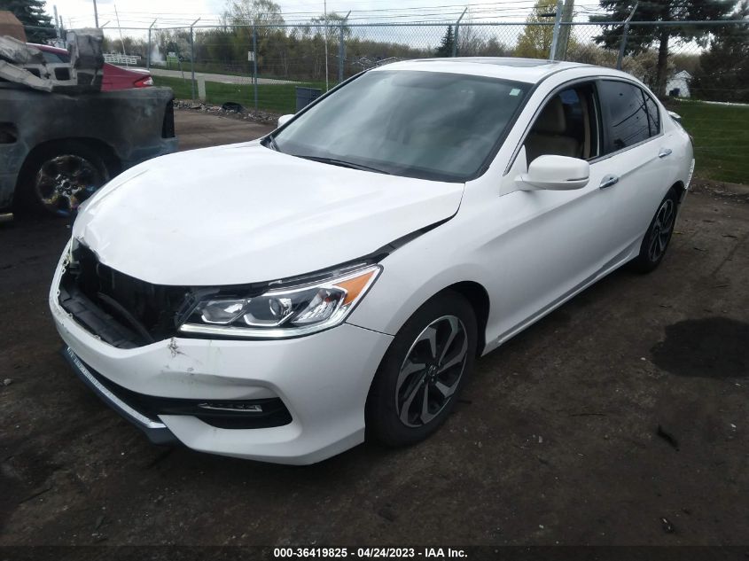 2016 HONDA ACCORD SEDAN EX - 1HGCR2F78GA034115