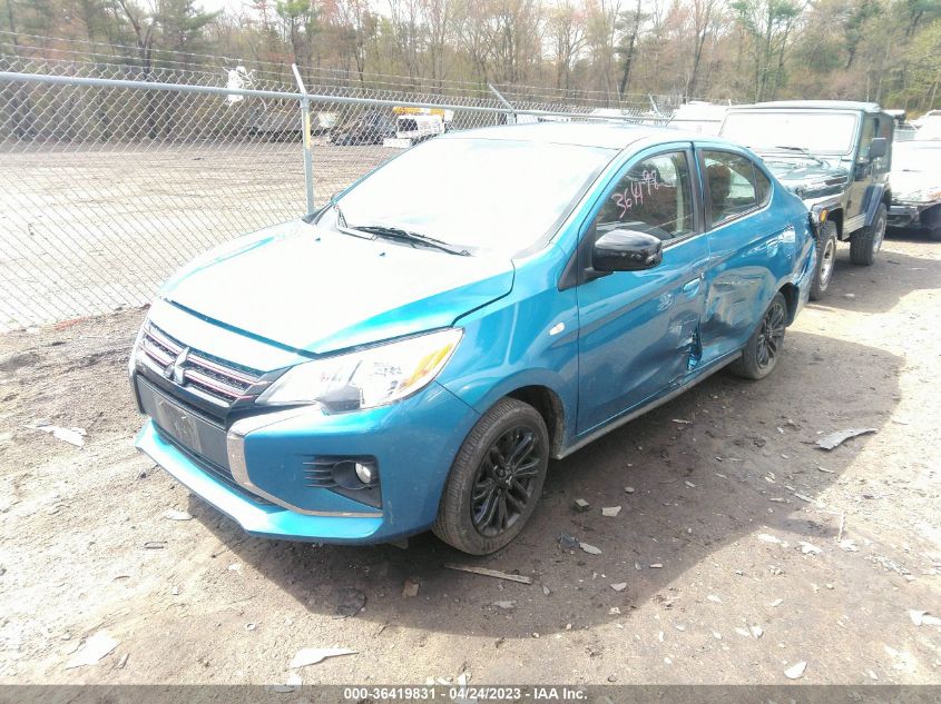 2022 MITSUBISHI MIRAGE G4 ES/LE/BLACK EDITION - ML32FUFJ5NHF04394