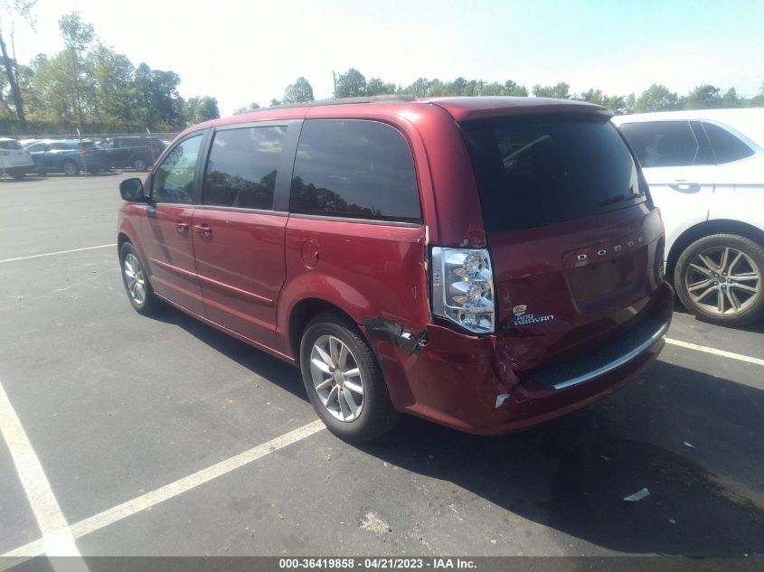2015 DODGE GRAND CARAVAN SXT - 2C4RDGCG2FR548626
