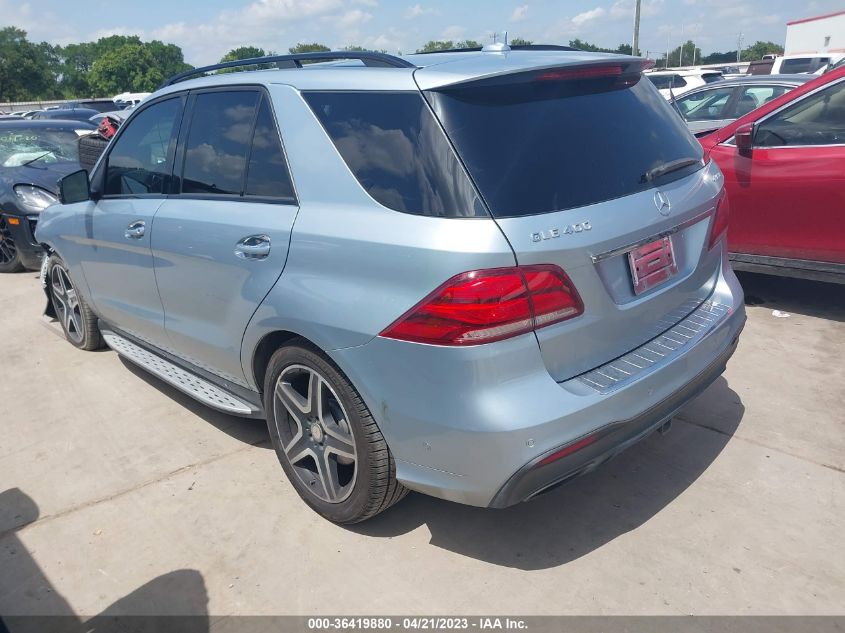 2016 MERCEDES-BENZ GLE GLE 400 - 4JGDA5GB1GA652564