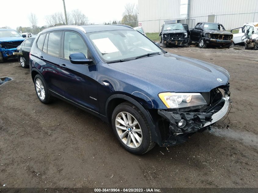 2014 BMW X3 XDRIVE28I - 5UXWX9C54E0D28631