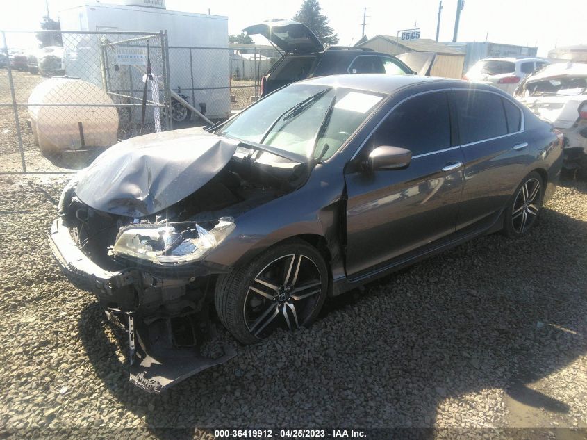 2017 HONDA ACCORD SEDAN SPORT - 1HGCR2F59HA054194