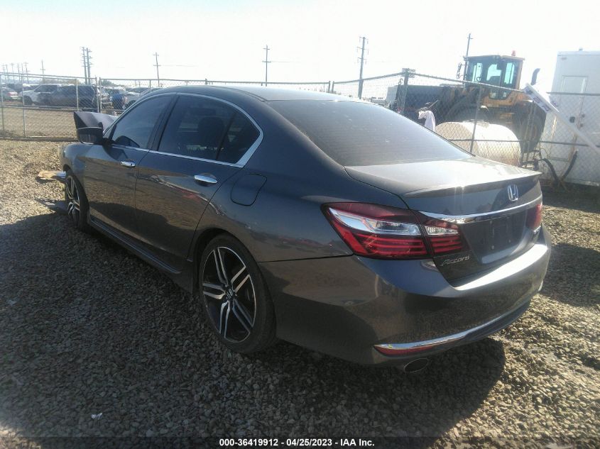 2017 HONDA ACCORD SEDAN SPORT - 1HGCR2F59HA054194