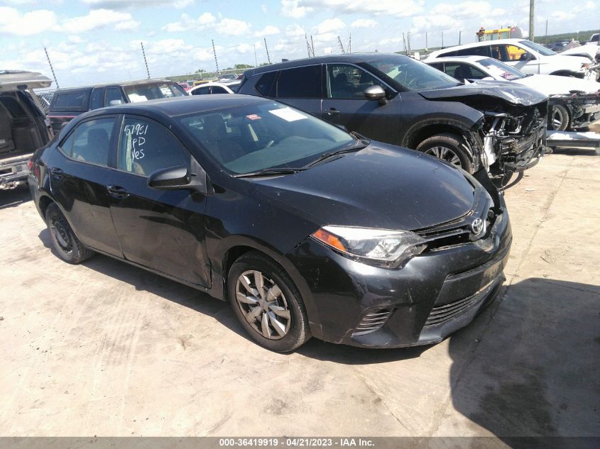 2015 TOYOTA COROLLA LE - 5YFBURHE2FP347216