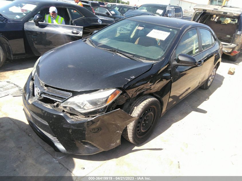 2015 TOYOTA COROLLA LE - 5YFBURHE2FP347216