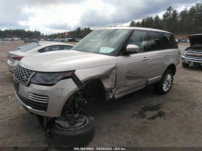 VIN SALGS2SVXJA397444 2018 LAND ROVER RANGE ROVER HSE