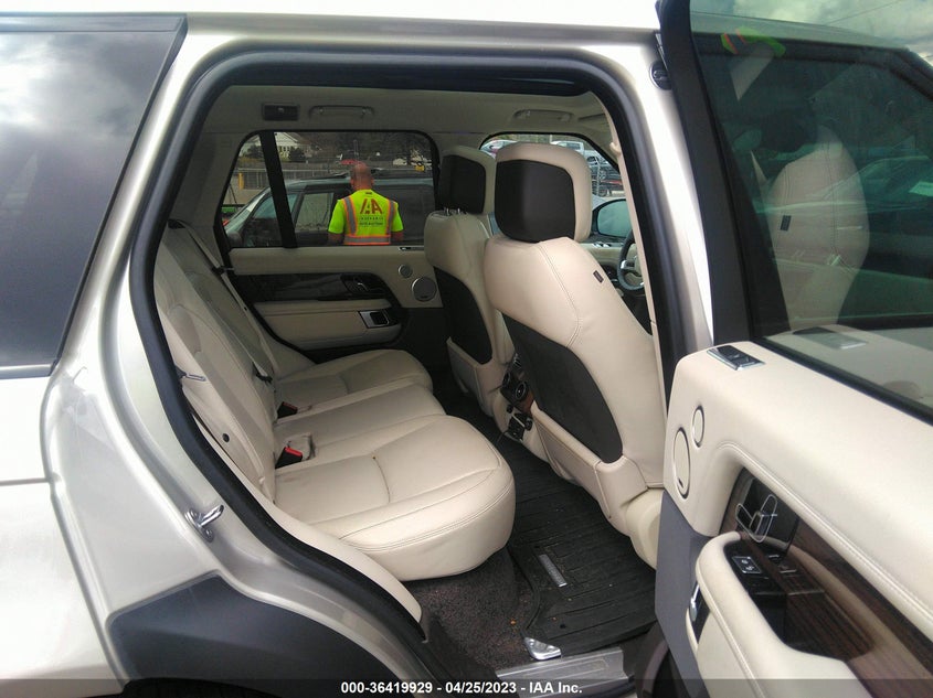 VIN SALGS2SVXJA397444 2018 LAND ROVER RANGE ROVER HSE