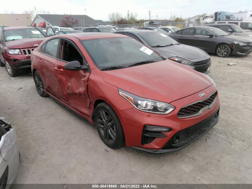 2021 KIA FORTE GT-LINE - 3KPF34AD9ME386330