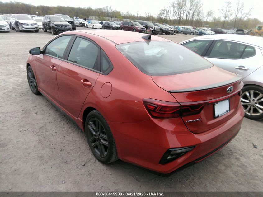 2021 KIA FORTE GT-LINE - 3KPF34AD9ME386330