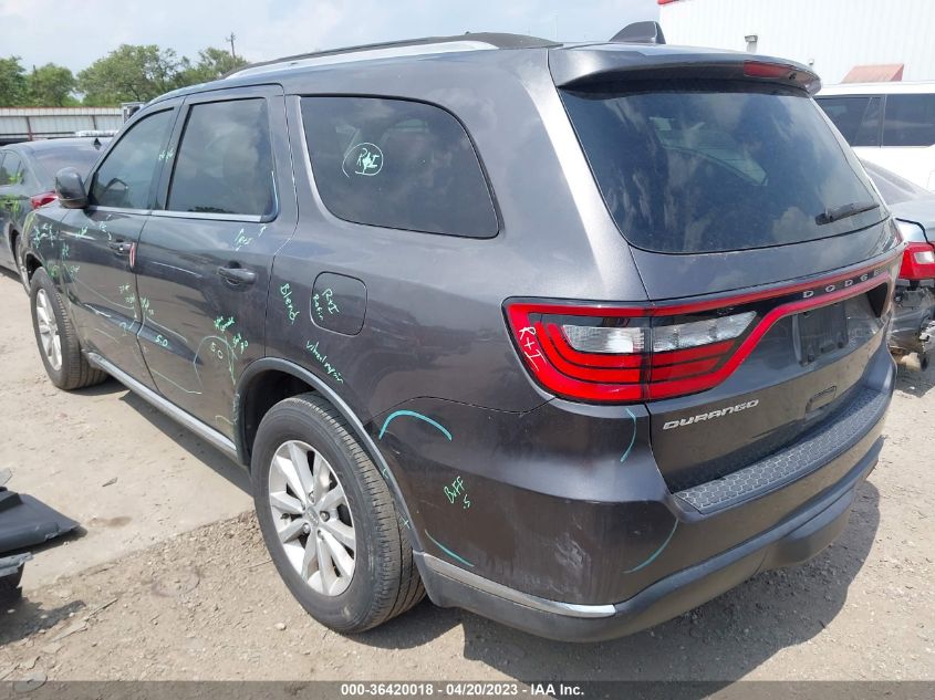 2015 DODGE DURANGO SXT - 1C4RDHAG1FC709145