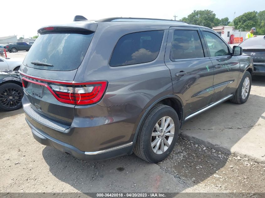 2015 DODGE DURANGO SXT - 1C4RDHAG1FC709145