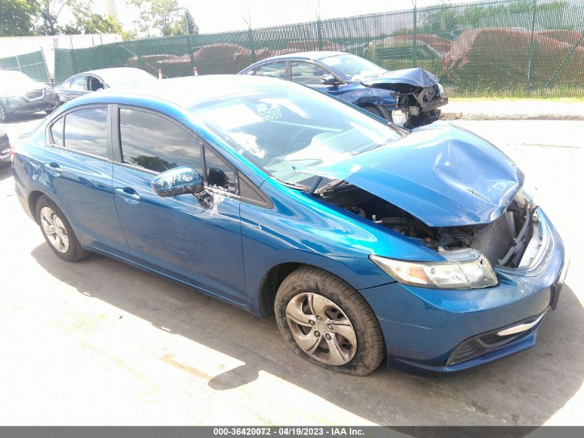 2015 HONDA CIVIC LX - 19XFB2F53FE039880