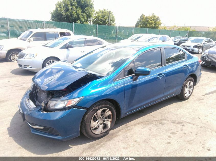 2015 HONDA CIVIC LX - 19XFB2F53FE039880