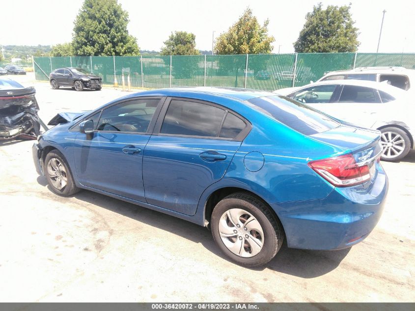 2015 HONDA CIVIC LX - 19XFB2F53FE039880