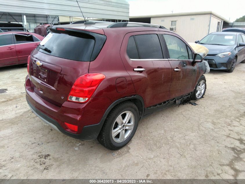 2017 CHEVROLET TRAX LT - 3GNCJLSBXHL219502