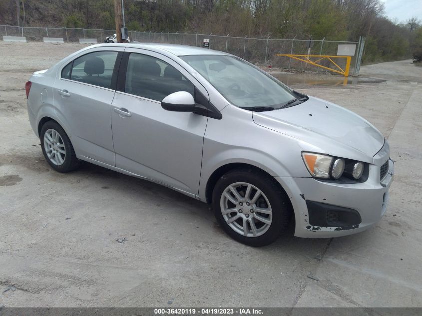 2013 CHEVROLET SONIC LT - 1G1JC5SH8D4184199
