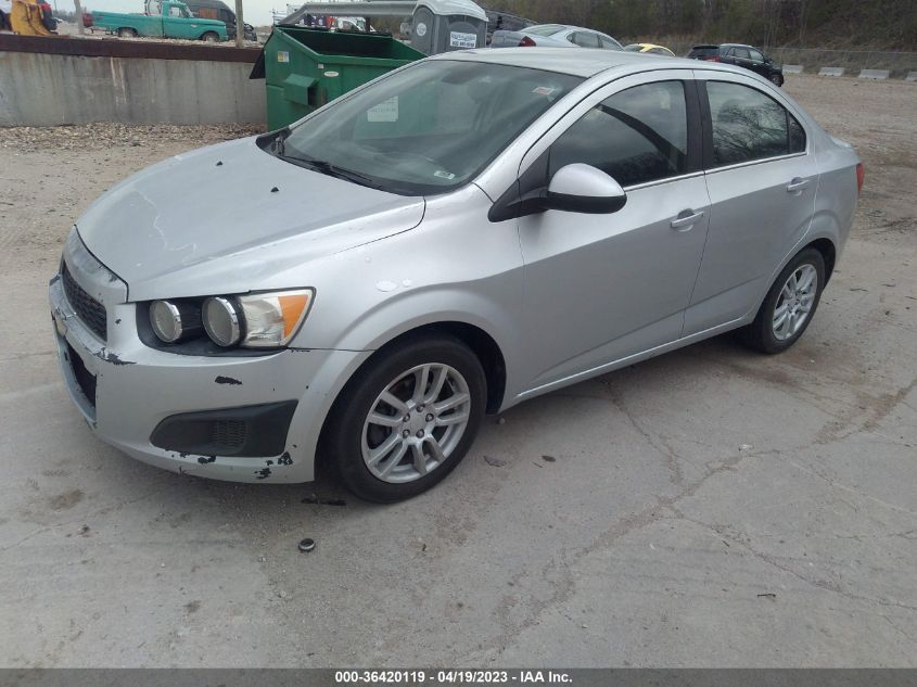 2013 CHEVROLET SONIC LT - 1G1JC5SH8D4184199