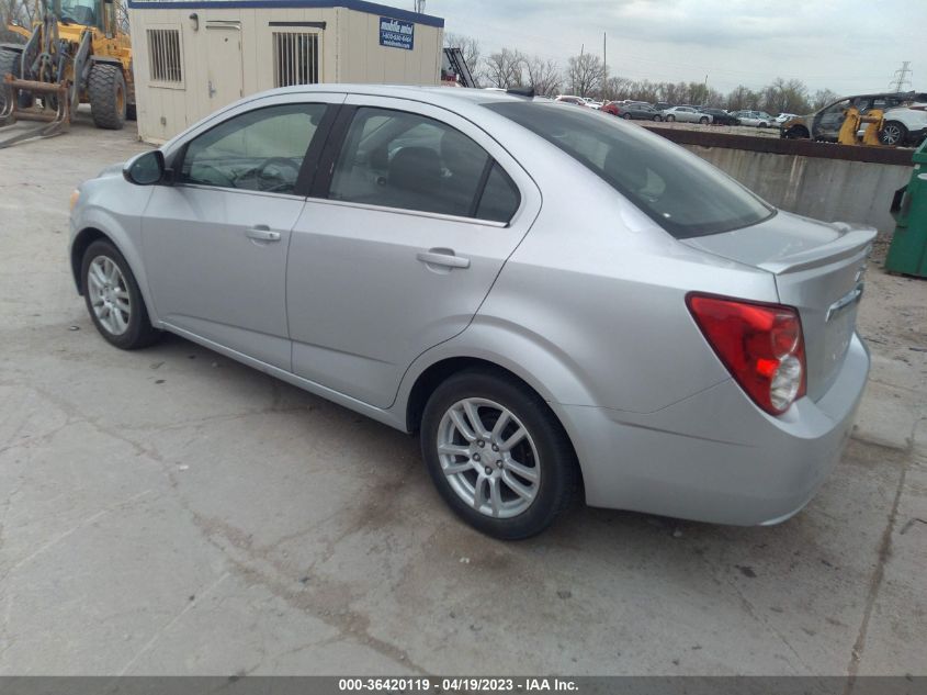 2013 CHEVROLET SONIC LT - 1G1JC5SH8D4184199