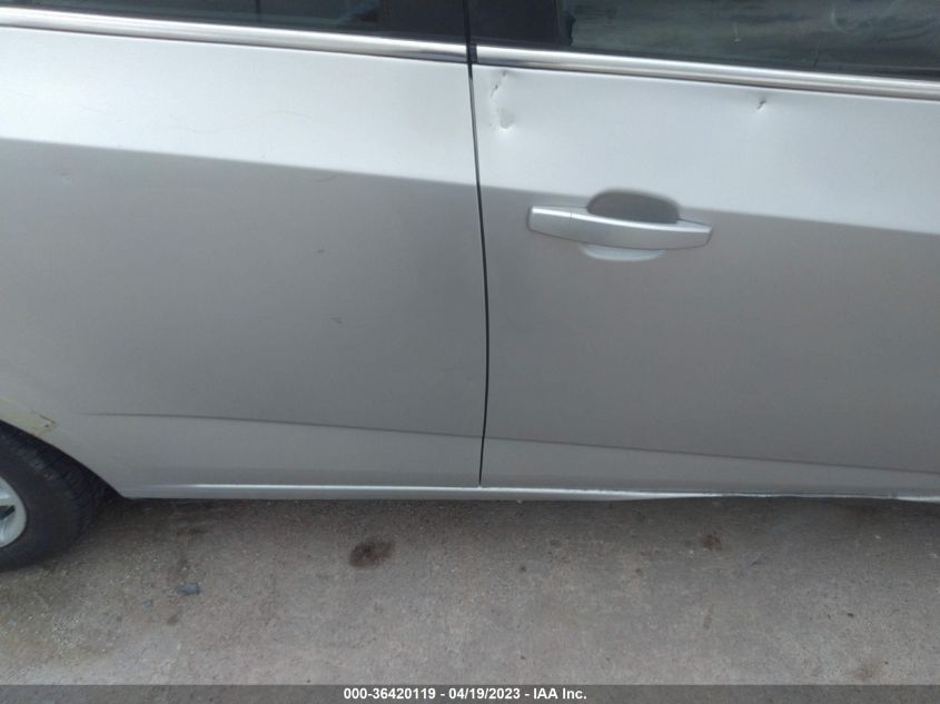 2013 CHEVROLET SONIC LT - 1G1JC5SH8D4184199