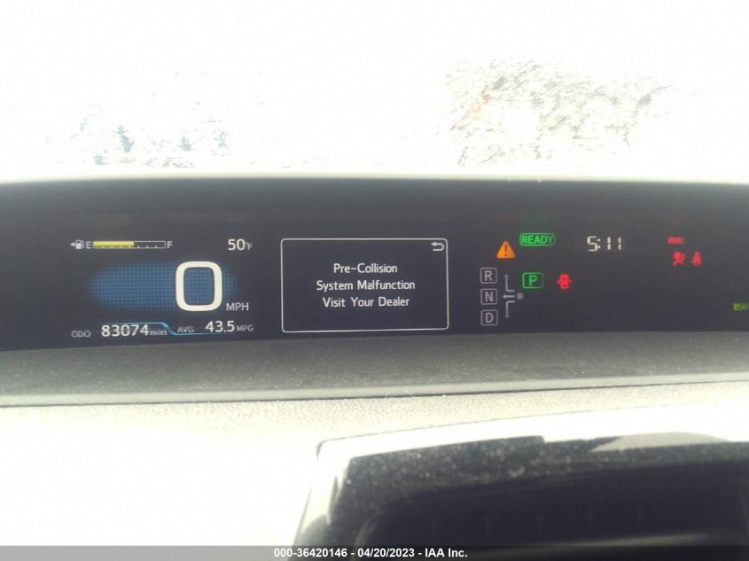 2016 TOYOTA PRIUS FOUR - JTDKARFU4G3023651