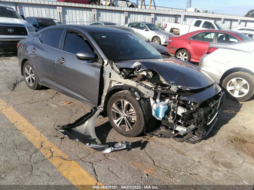 2022 NISSAN SENTRA SV - 3N1AB8CV6NY211434