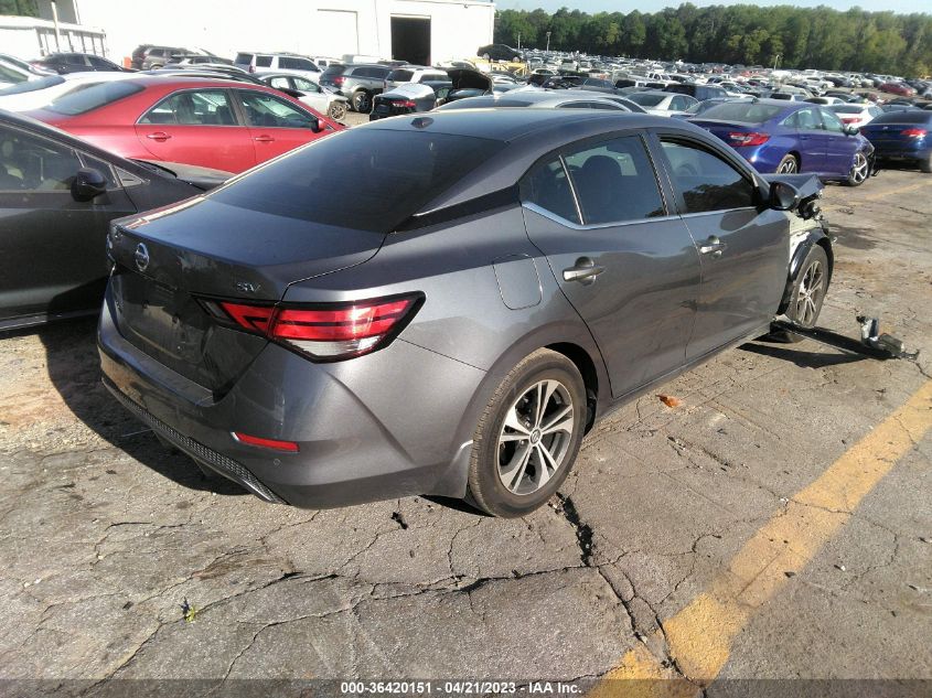 2022 NISSAN SENTRA SV - 3N1AB8CV6NY211434