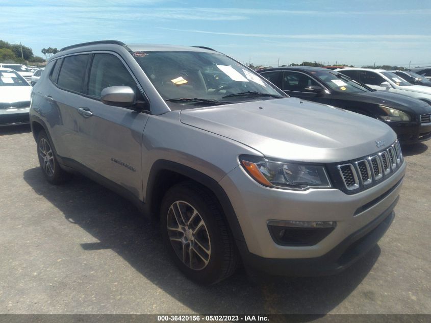 3C4NJCBB0JT487708 JEEP COMPASS LATITUDE W/SUN/WHEEL PKG 2018