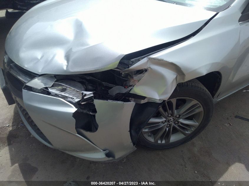 2016 TOYOTA CAMRY XLE/SE/LE/XSE - 4T1BF1FK0GU165440