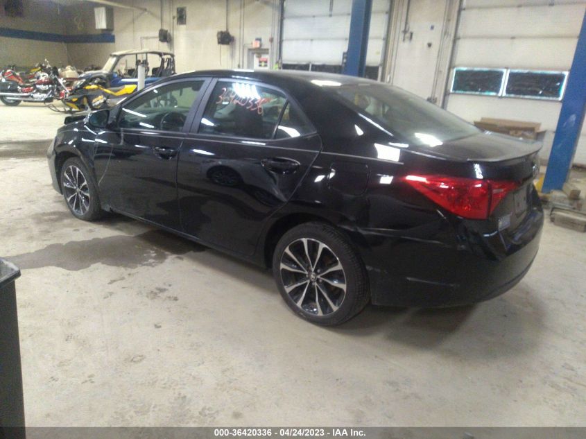 2017 TOYOTA COROLLA L/LE/XLE/SE - 2T1BURHE7HC833703