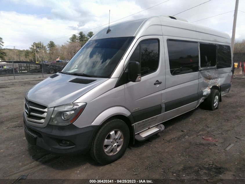 2016 MERCEDES-BENZ SPRINTER PASSENGER VANS - 8BRPE8DD2GE129512