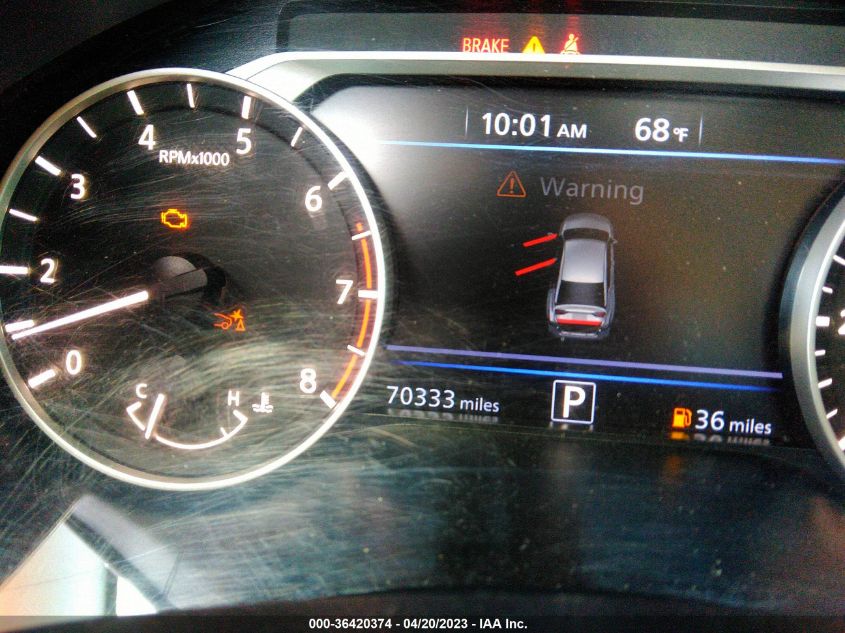 2020 NISSAN ALTIMA 2.5 SR - 1N4BL4CV8LN310571