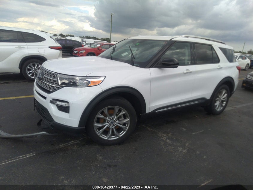VIN 1FMSK7FH1MGA84718 2021 FORD EXPLORER LIMITED