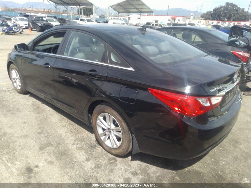 2013 HYUNDAI SONATA GLS PZEV - 5NPEB4AC4DH693454