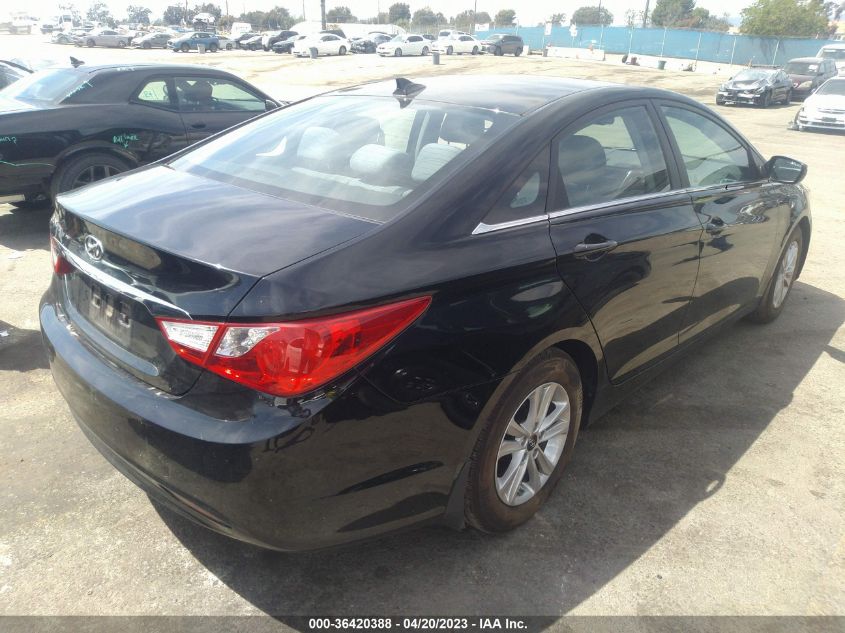 2013 HYUNDAI SONATA GLS PZEV - 5NPEB4AC4DH693454