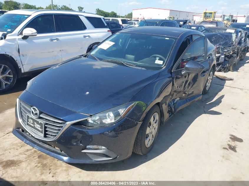 2015 MAZDA MAZDA3 I SPORT - 3MZBM1U79FM233713