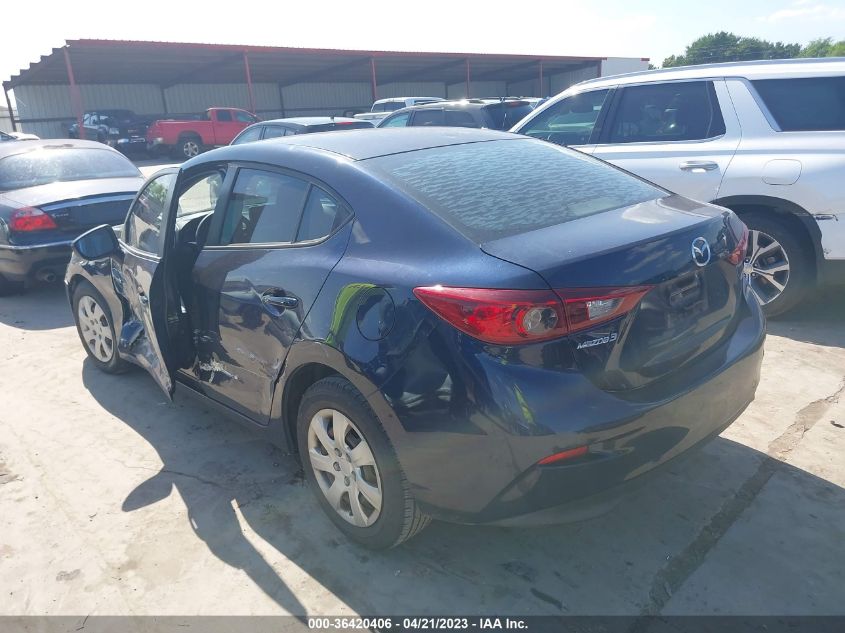 2015 MAZDA MAZDA3 I SPORT - 3MZBM1U79FM233713
