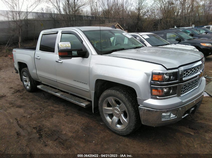 2015 CHEVROLET SILVERADO 1500 LTZ - 3GCUKSEC1FG532128