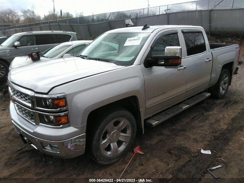 2015 CHEVROLET SILVERADO 1500 LTZ - 3GCUKSEC1FG532128