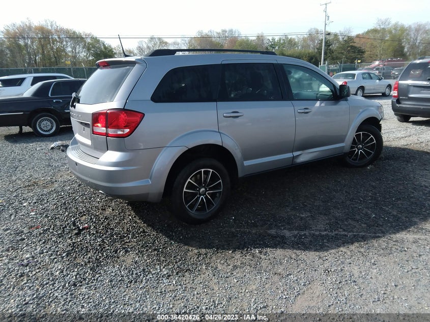 VIN 3C4PDDAG6JT536316 2018 DODGE JOURNEY SE