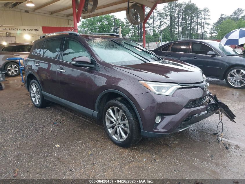 2017 TOYOTA RAV4 LIMITED - 2T3YFREV6HW374842