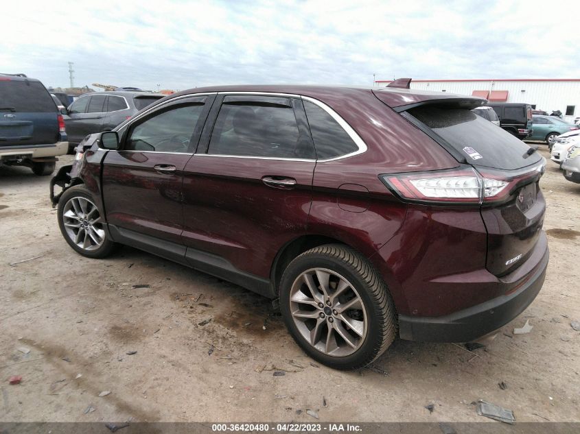 2FMPK3K87HBB73680 2017 FORD EDGE, photo no. 3