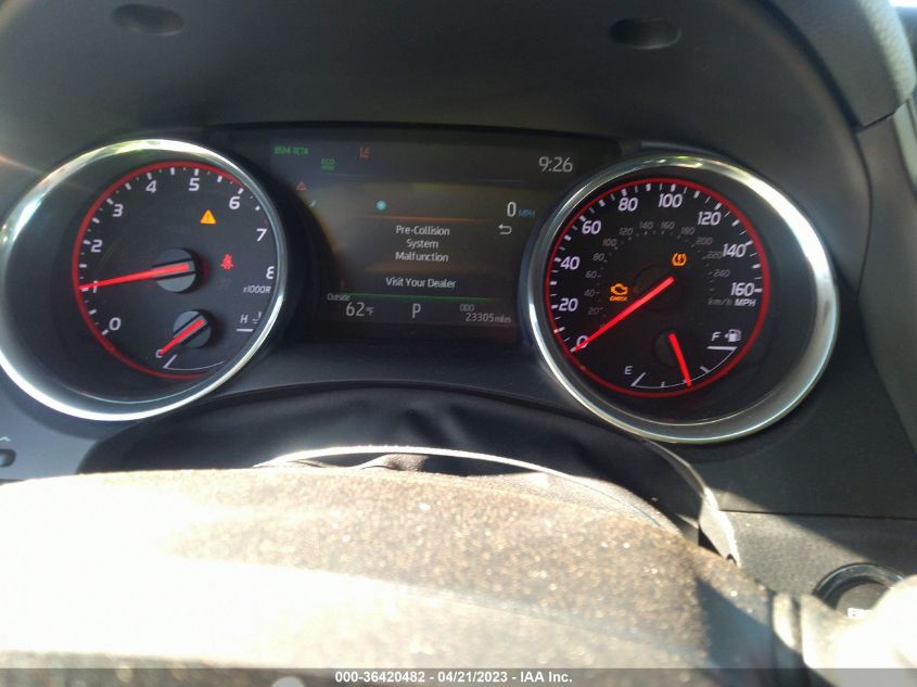 2020 TOYOTA CAMRY XSE - 4T1K61AK1LU351411