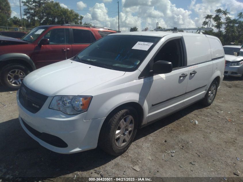 2014 RAM CARGO VAN TRADESMAN 2C4RRGAG2ER114399