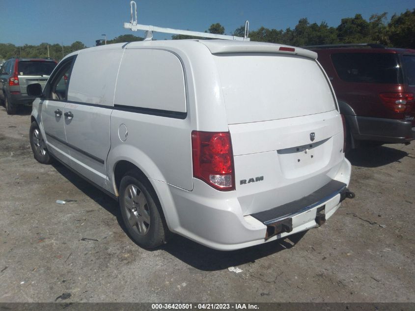 2014 RAM CARGO VAN TRADESMAN 2C4RRGAG2ER114399