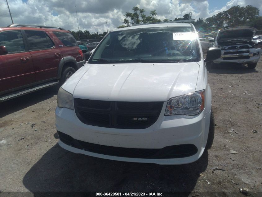 2014 RAM CARGO VAN TRADESMAN 2C4RRGAG2ER114399